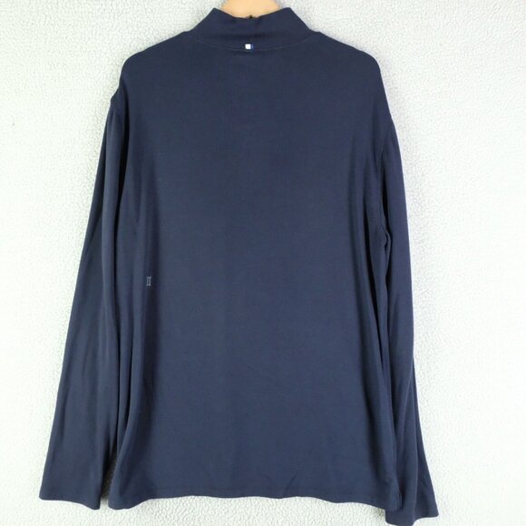 Kit Ace Sweater Mens Extra Large Navy Blue Performance Stretch Athletic - Picture 4 of 11